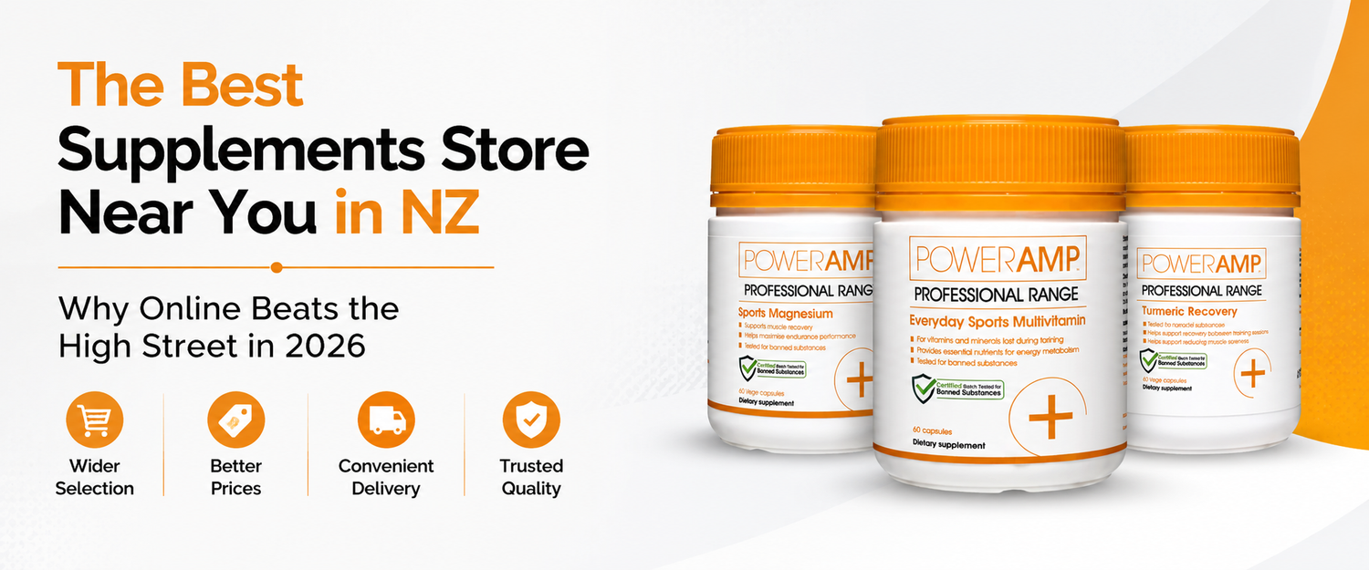 The Best Supplements Store Near You in NZ — Why Online Beats the High Street in 2026