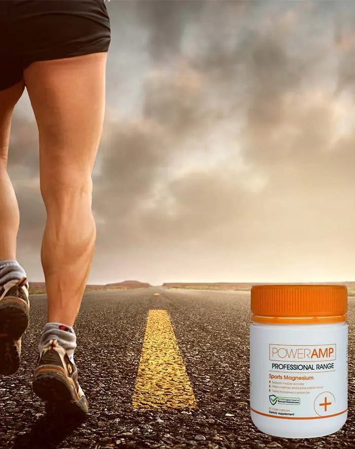 Sports Magnesium 60 Capsules - PowerAmp Sports