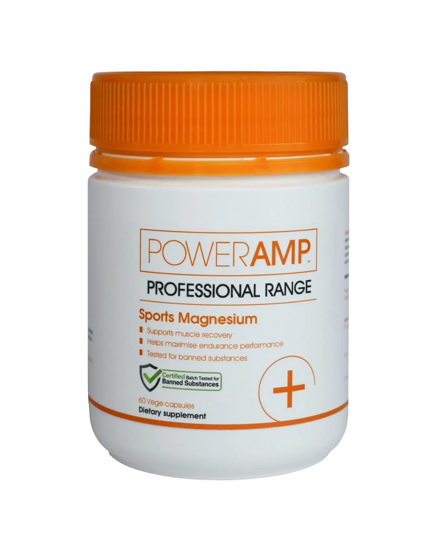Sports Magnesium 60 Capsules - PowerAmp Sports