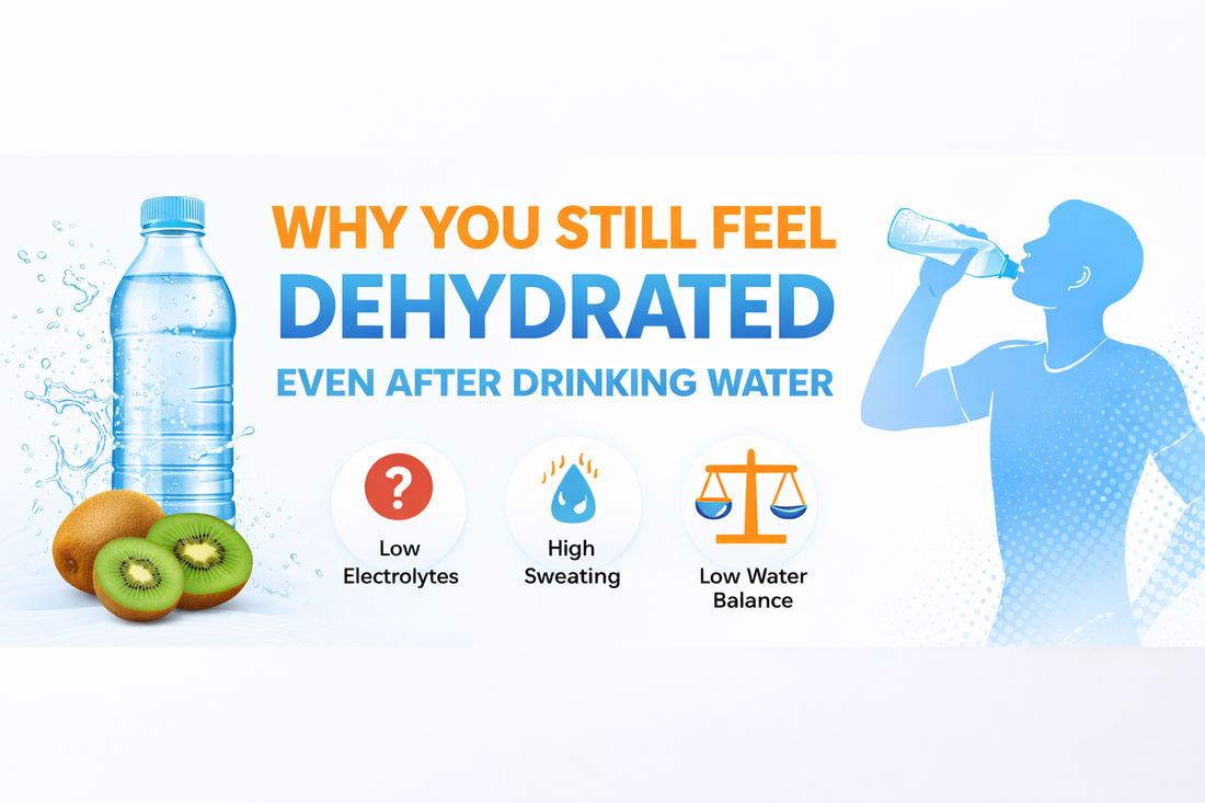 Why You Still Feel Dehydrated Even After Drinking Water