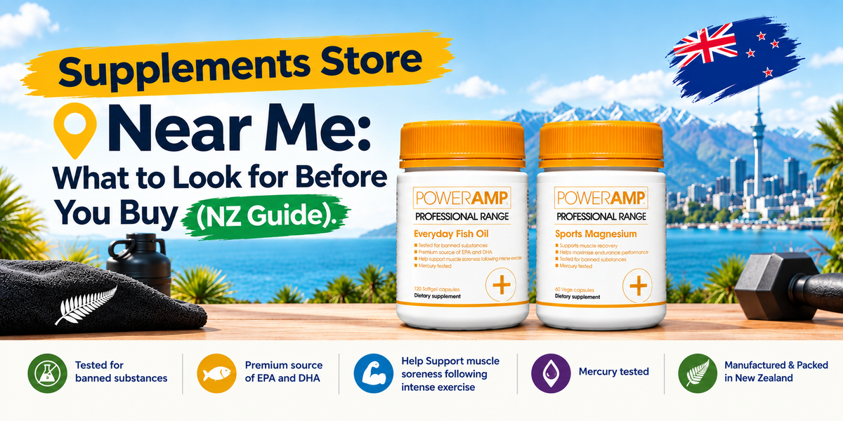 Supplements Store Near Me: What to Look for Before You Buy (NZ Guide)