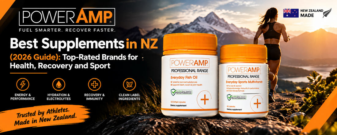 Best Supplements NZ 2026: Top-Rated Brands & Products for Health, Recovery and Sport