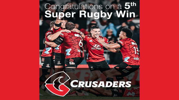 Crusaders on another impressive Super Rugby win! - PowerAmp Sports