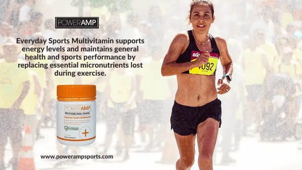 Everyday Sports Multivitamin for Exercise and Athletic Performance - PowerAmp Sports Nutrition