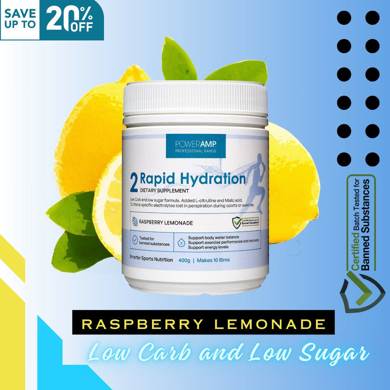 Rapid Hydration (Raspberry Lemonade) - PowerAmp Sports